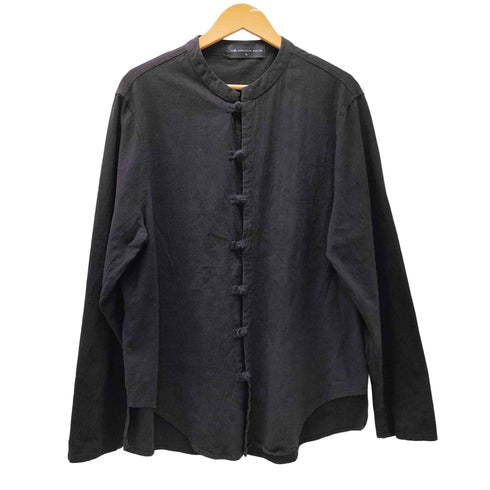 ネオス NEOS ADDICTIVE DESIGN ノーカラー ロングスリーブ チャイナ シャツ メンズ JPN:XL